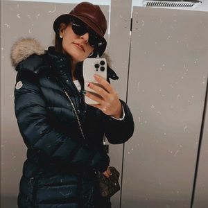 Moncler coat with fur